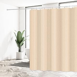 DUFU Shower Curtain Washable Quick-Drying Bath Curtains with 12 Hooks and Weighted Hem Rustproof Waterproof Polyester for Bath Tub and Shower Stall 180 x 200 cm