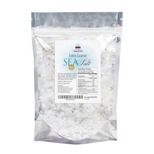 Extra Coarse Sea Salt - 1 lb. Bag
