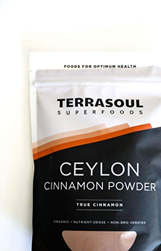 Terrasoul Superfoods Organic Ceylon Cinnamon Powder, 16 Oz - Lab-Tested for Authenticity | Premium Quality and Flavor…