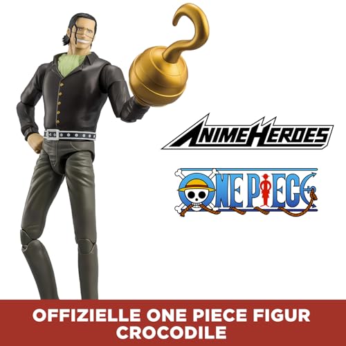 BANDAI – Anime Heroes – One Piece – Anime Heroes Figur 17 cm – Crocodile – Offizielle One Piece Lizenz… – Ansicht 3