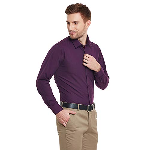 Image of English Navy Men Dress Shirt