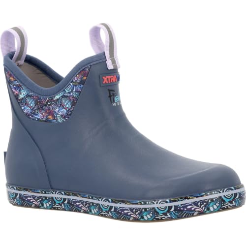 Image of Xtratuf Women's Durable Waterproof Breathable Slip-Resistant Ankle Deck Boots