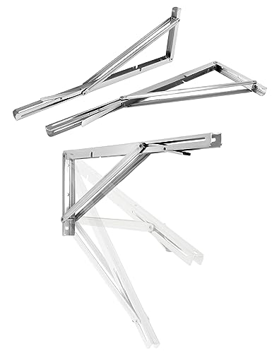 Support pliant robuste en acier inoxydable de 600mm - 8