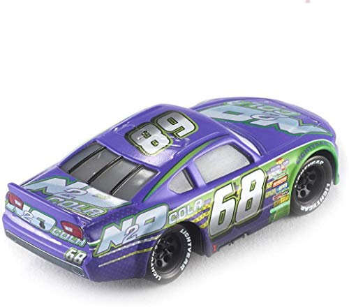 Disney 1:55 Die Cast Pixar Car 3 Parker Brakeston Models, Blue