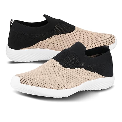 Image of Men's Slip-On Sports Shoes | Lightweight & Comfortable Laceless Sneakers for Casual Wear, Walking, Gym & Outdoor Activities