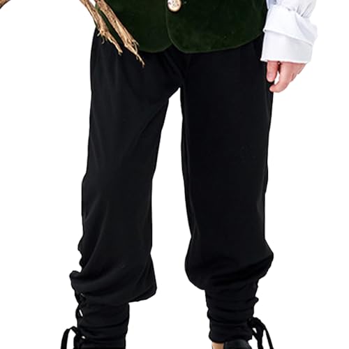 Kids Boys Medieval Pirate Striped Pants Viking Steampunk Loose Fit Trouser Stage Performance Party Pants2