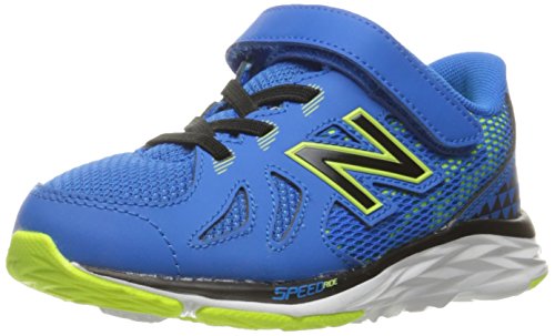 New Balance Kid's 790 V6 Running Shoe, Blue/Green, 6 Medium US Infant