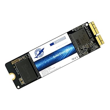 Dogfish SSD NVMe de 256 GB para MacBook PCIe Gen3x4 M.2 2280, SSD interno para MacBook Air A1466 A1465 (2013-2017)/MacBook Pro A1398 A1502 (Retina 2013-2015)/iMac A1419 A1418
