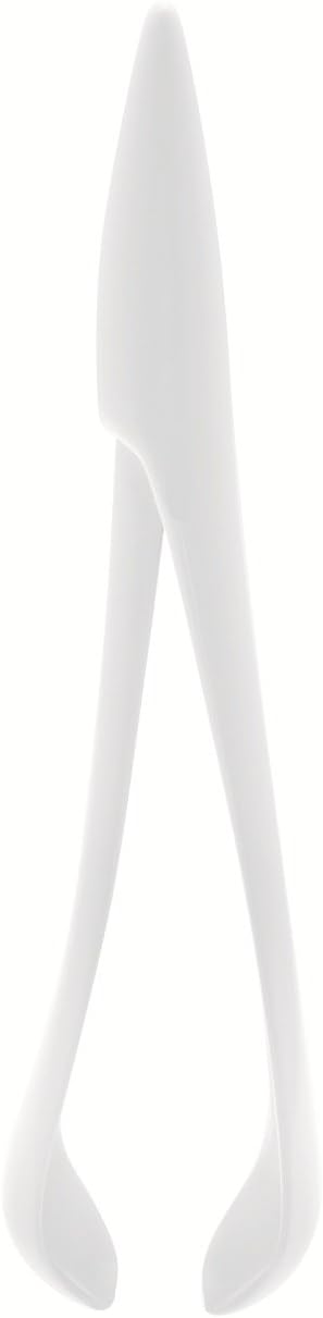 VinoLife Legnoart Spicy Quis Salad Server, White