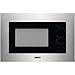 Zanussi ZMSN5SX Microondas Integrable de 700W, 6 niveles de potencia, Mando giratorio, Programa de descongelacion rápida, Pulsador para apertura, Marco Integrado, Negro/Inox, 17L