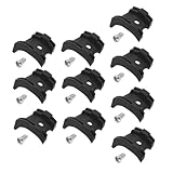 Bike Cable Guide Bicycle Anti Friction Bottom Bracket Shifter Cable Holder Clip with Screws 10PCS for Sport Accessories
