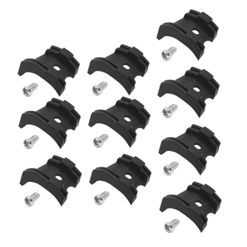 Bike Cable Guide Bicycle Anti Friction Bottom Bracket Shifter Cable Holder Clip with Screws 10PCS for Sport Accessories