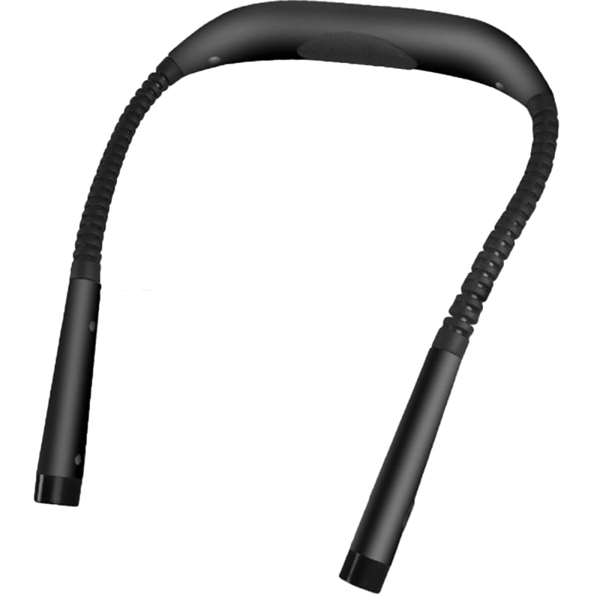 Healeved Luce da Lettura Ricaricabile per Collo, LED 2835, 4 Lampadine | USB Type-c, Batteria Integrata 1000mah, Nero Plastico, Uso a Letto e Viaggio