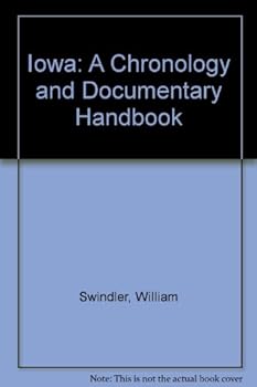 Hardcover Iowa: A Chronology and Documentary Handbook Book
