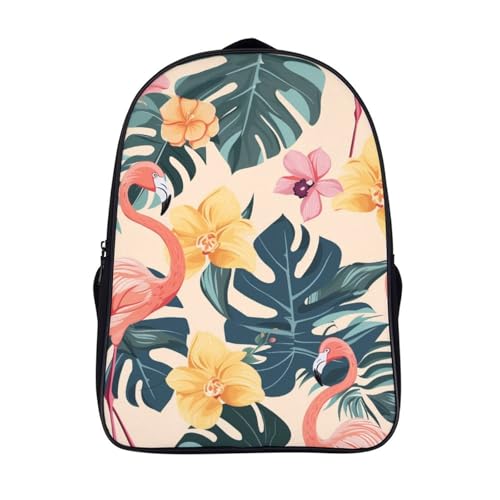 Sac à dos pour enfants et tout-petits | Cadeau idéal flamant rose brillant 3D