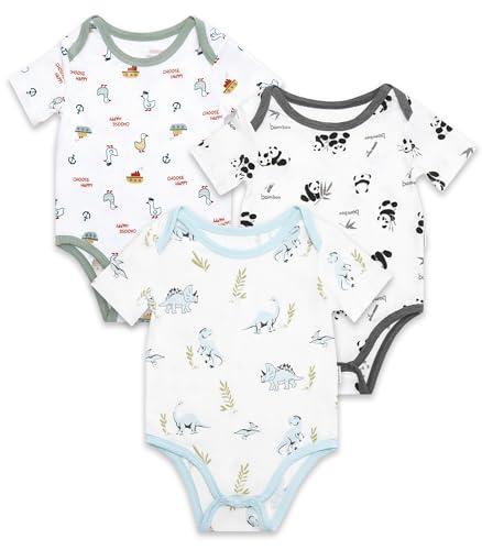 Unisex Bamboo Viscose Baby Bodysuit Sleepwear