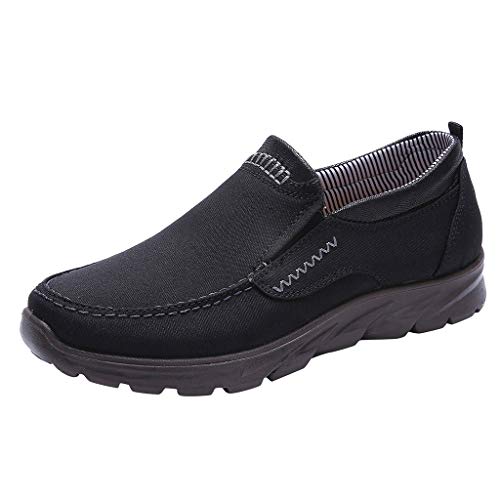 Generisch 2026 Nuove Ciabatte Casual Uomo Traspirante Punta Rotonda Punta Tonda, Piatte, Confortevoli, Per Uso Quotidiano, Celeste., 49 EU