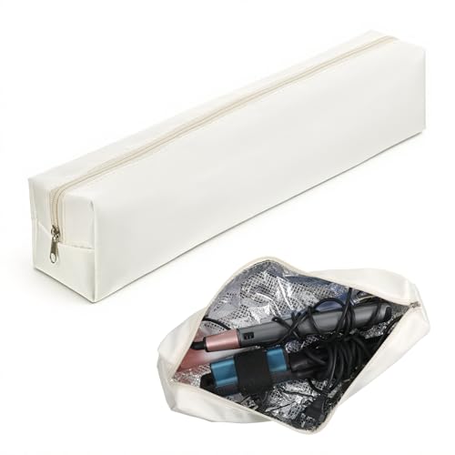 Bolso resistente al calor para planchas y rizadores 45 cm miniatura 1
