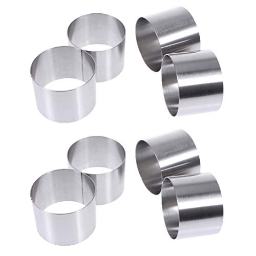 Cooking Utensils Dessertring Speisering Speiseformer Dessert Edelstahl 3 Stuck Perfect Home Home Garden