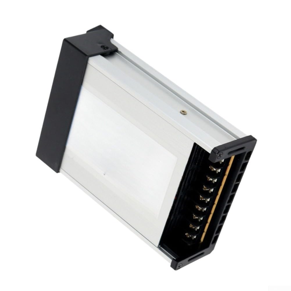 Transformador de aluminio, 400 W, 12 V, resistente a la intemperie