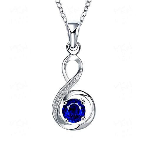 Collier de Noël zircon avec sertissage de précision 45 cm pour femme