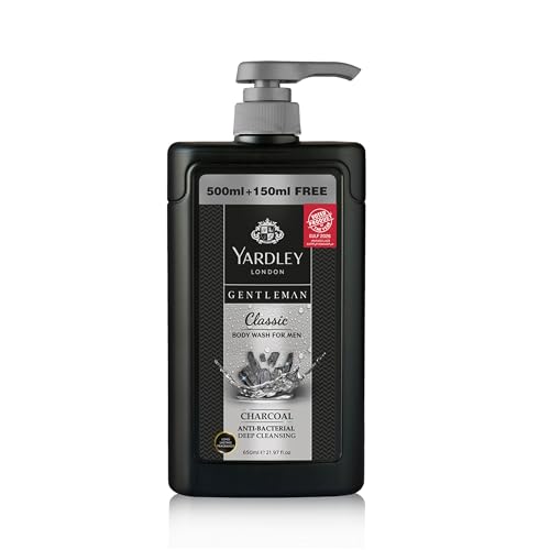 Yardley London Body Wash Gentleman Classic For Mens Anti Bacterial Deep Cleansing 650ml