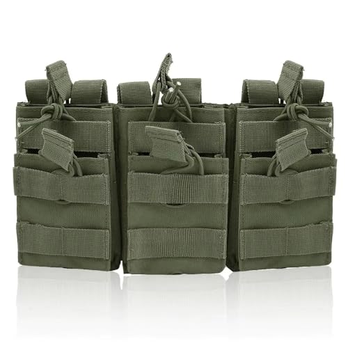 Pochette triple chargeur Molle anti-chute pour porte-munitions M4 AK47