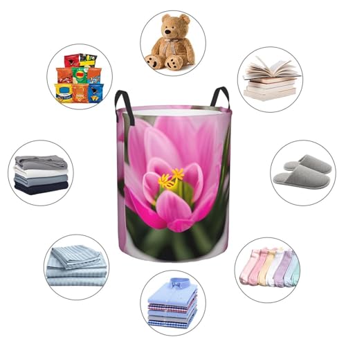 Panier à linge rond imperméable Spring pour salle de bain