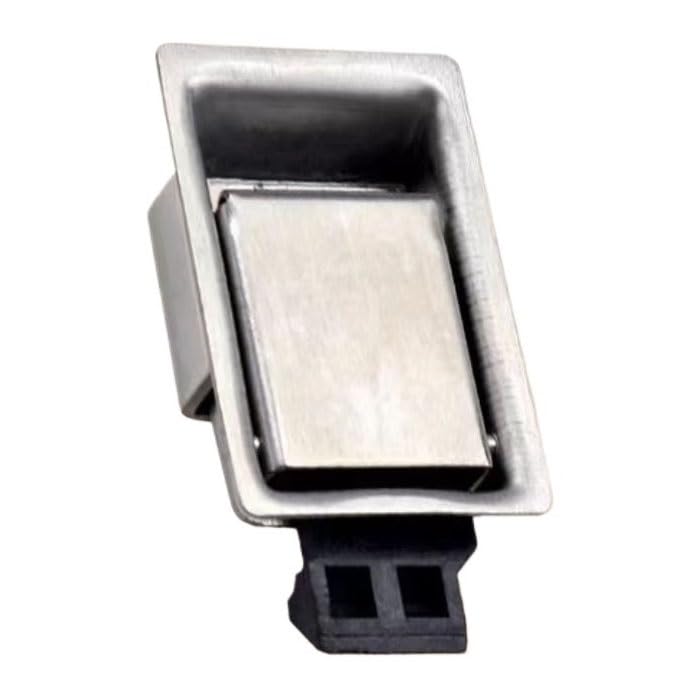 Loquet à bascule inox pour aménagement de van et coffre de toit