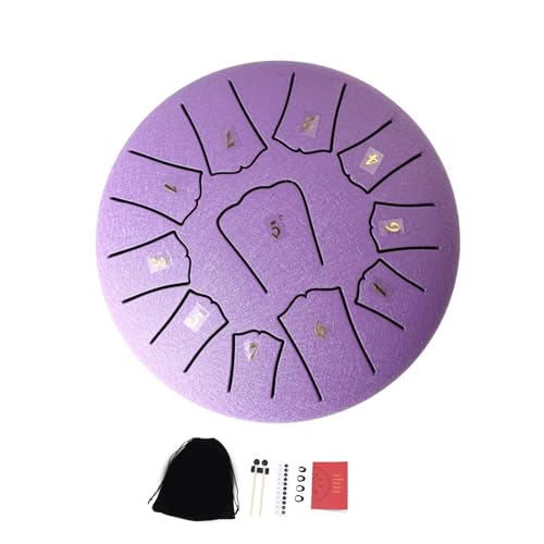 Tambor Steel Tongue Drum portátil de 6 pulgadas miniatura 1