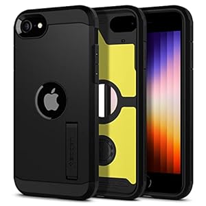 Spigen Tough Armor Case Compatible with iPhone SE/8/7 - Black