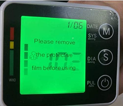 Atrilly Blood Pressure Monitor, Wrist Bp Monitor Cuff with Large Screen, 2X99 Memory, Automatic Digital Blood Pressure Machine for 2 Users Home Use