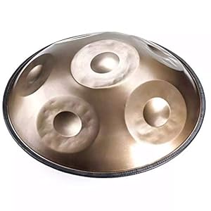 JTYX Stalen Tong Drum 18 Inch 6 Notes Rvs Handpan Hand Drum Tank Drum Percussie Muziekinstrumenten met Reistas