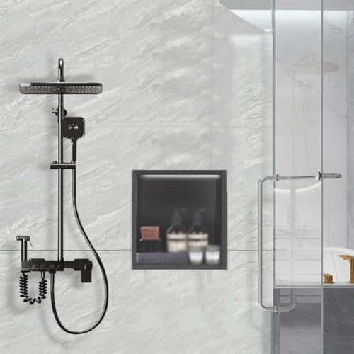 Étagère de douche encastrée acier inoxydable : finis le désordre et la rouille - 2