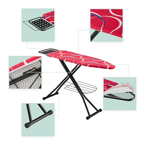 Table à repasser Relaxdays pliante pour optimiser l'espace des petits intérieurs - 6