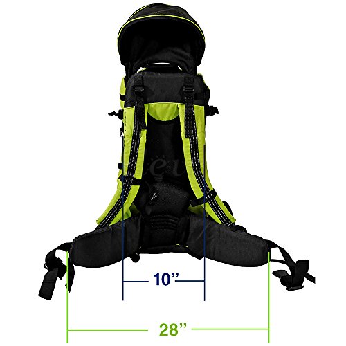 ClevrPlus Deluxe Adjustable Baby Carrier Outdoor Hiking Child Backpack Camping