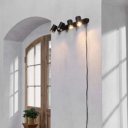 Globe Electric 64000047 4-Light Complete Track Lighting Kit thumb #2