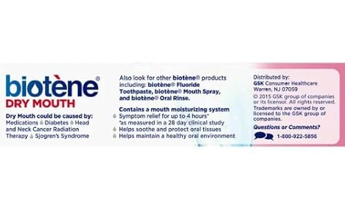 3 Pack Biotene Oral Balance Dry Mouth Moisturizing Gel 1.5 Oz Soothe Oral Tissues Long #TOP1
