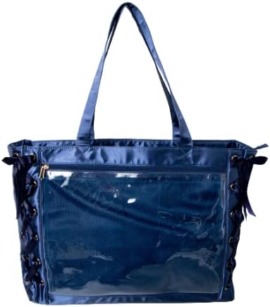 ウィゴー 痛バッグ 痛バ L レースアップ トートバッグ バッグ デコバッグ 春 クリアバッグ レディース クリア 送料無料 当日発送可能 夏 冬 秋 鞄