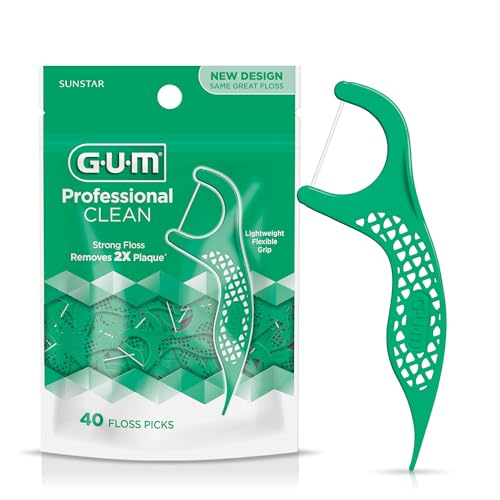 フロスピックさん専用 Amazon.co.jp: GUM プロフェッショナルクリーンフロスピック - 超強力