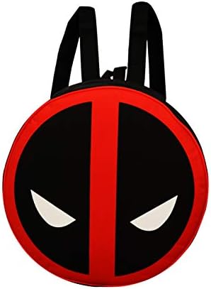 AUXTER Red Polyester Deadpool Bagpack Daypack School Bag Casual Backpack for Boys and Girls