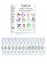 Demeter Fragrance Library - Zodiac Sampler Set - 12 Different Fragrances - Aries, Taurus, Gemini, Cancer, Leo, Virgo, Libra, Scorpio, Sagittarius, Capricorn, Aquarius, Pisces