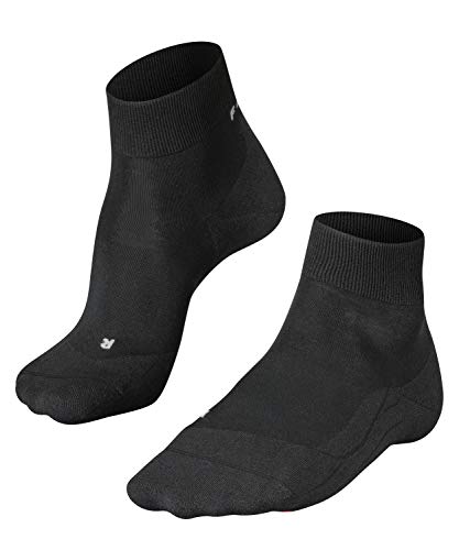 FALKE Kobiety Skarpety do biegania RU4 Light Performance Short W Sso lyocell materiał funkcjonalny lyocell przeciw pęcherzom 1 Para, Czarny Black-Mix 3010, 39-40