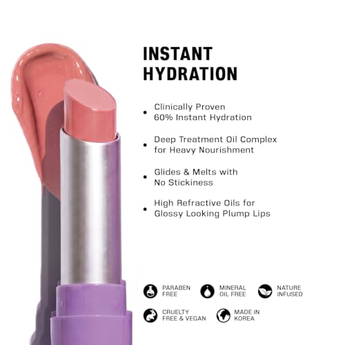 Image of Korean Lip Balm, 60% Instant Hydration, Inner Child, 3.7g | Clinically Proven, Treatment Oil, Ultra-Hydrating, Moisturizing & Nourishing, For Soft Lips