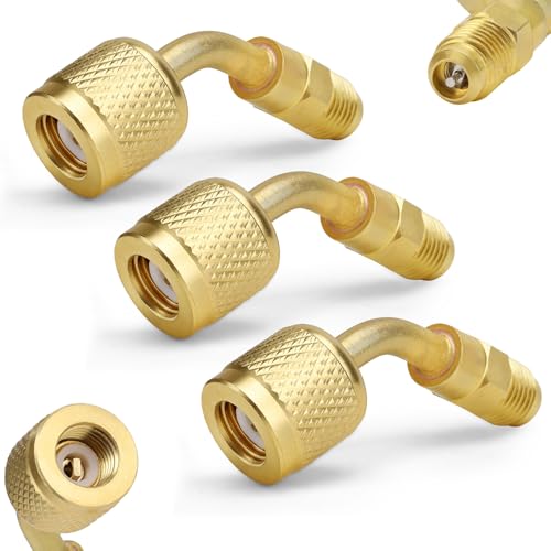 Set de 3 Adaptadores de Latón 45° para R-32/R-454B A2L miniatura 1