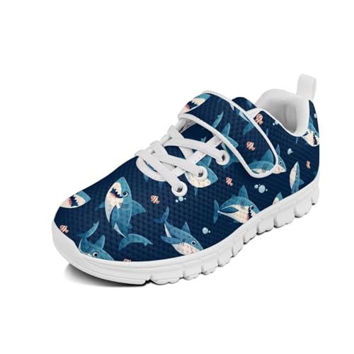 Children's Single Buckle Sneakers Boys Girls Breathable Sports Shoes Lightwight Athletic Fashion Running Sneakers for Little Kids SizeUS 11-15