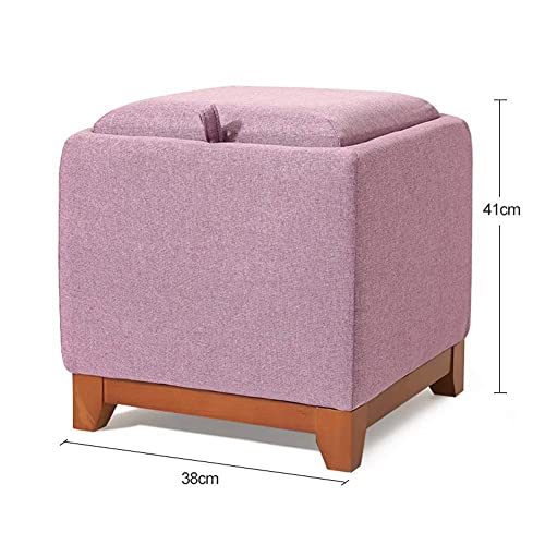 Coffre jouet cube pourpre pour optimiser les petits espaces - 4