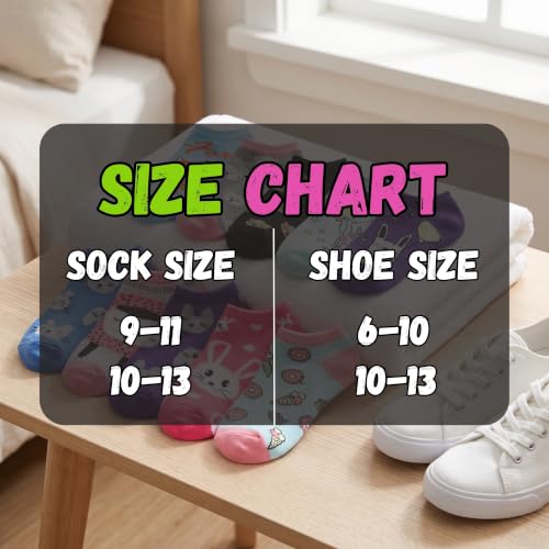 Image of Tipi Toe Women's 10 Pairs Lightweight Colorful Socks - Fun Low Cut Patterns for All-Day Comfort and Easy Everyday Style