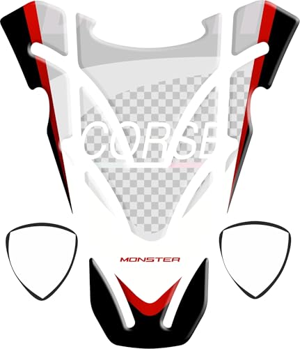 Protège-réservoir Ducati Monster évitez les rayures de veste avec 2 boucliers