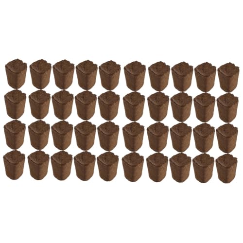 POPETPOP 2 Set di Blocchi Nutritivi per Giardino Blocchi per Vivaio Blocchi per Trapianto Ad Alto Tasso di Successo Caratteristiche Idratanti 20 Pezzi * 2